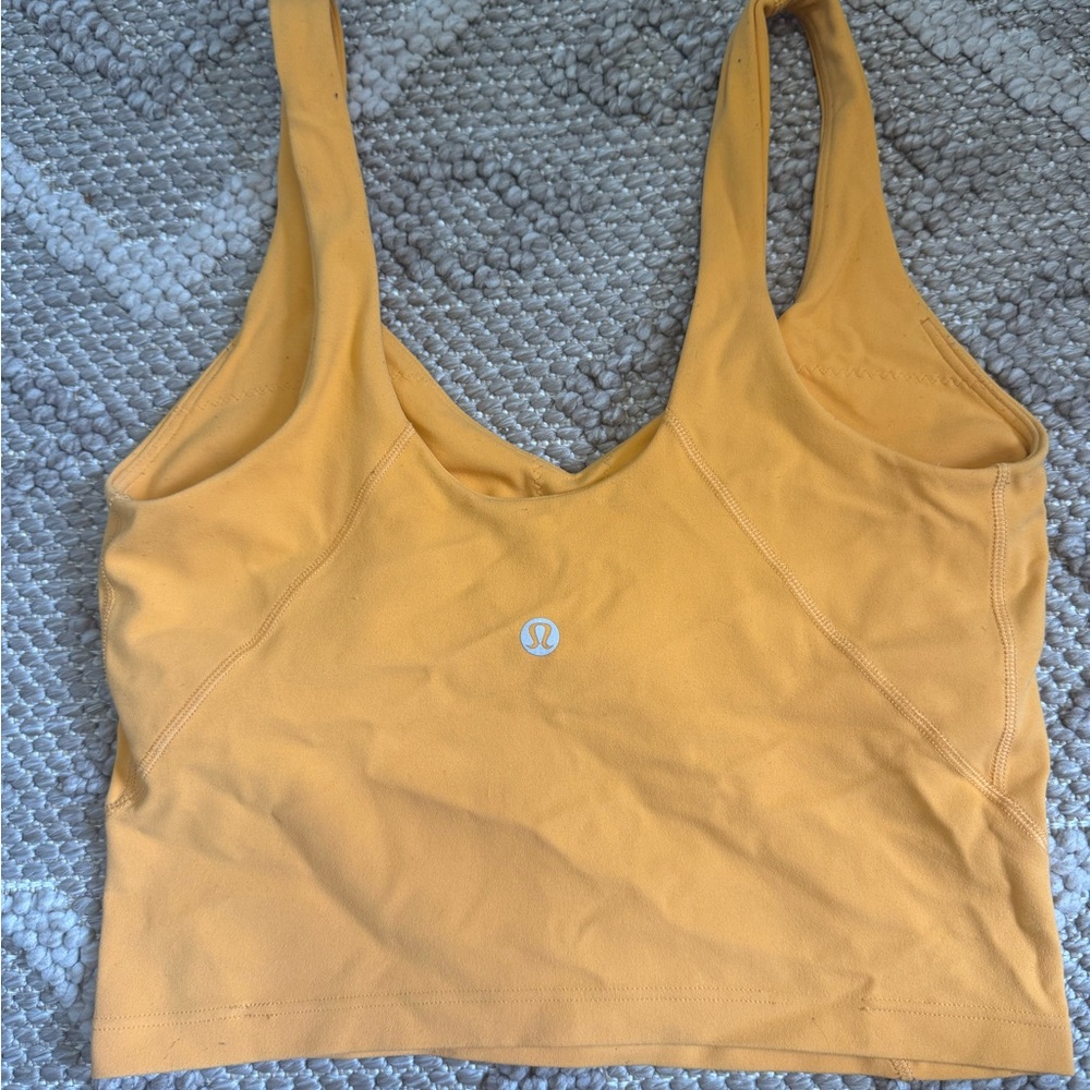 Lululemon orange  Align Tank Top